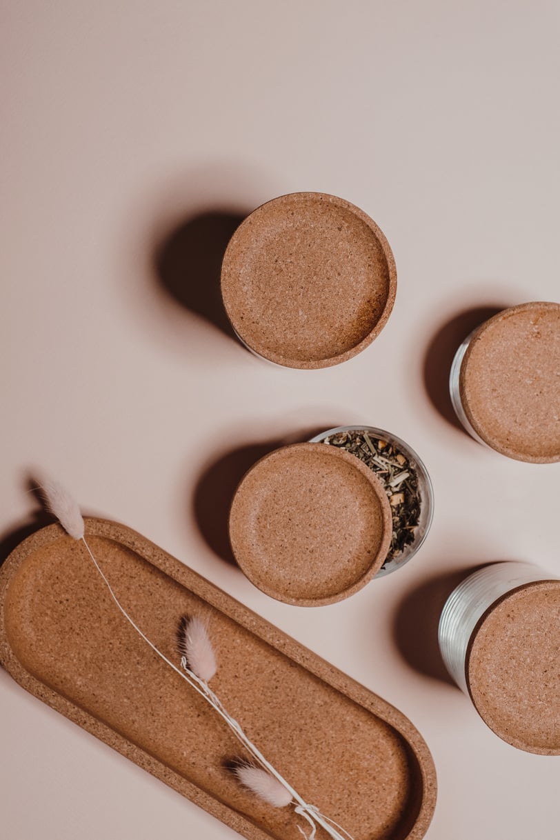 Spice Jars on a Table